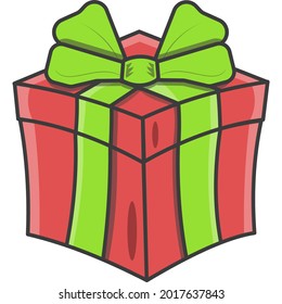 Cute Gift Box with Ribbon