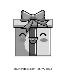 cute gift character icon