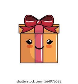 cute gift character icon