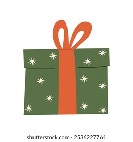 cute gift under the tree for christmas and new year