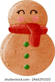 Cute gingerbread for Christmas days