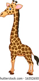 Cute Giraffe Cartoon