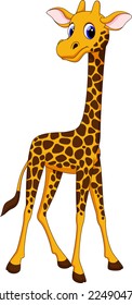 Cute Giraffe Cartoon