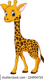 Cute Giraffe Cartoon