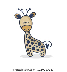 cute giraffe doodle
