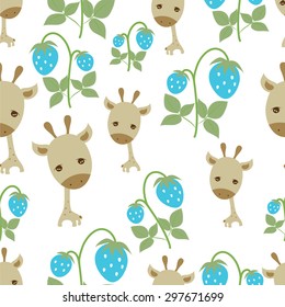 Cute giraffe pattern