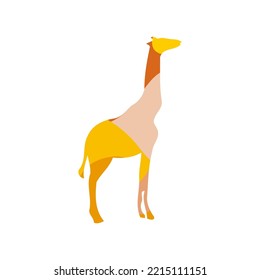 Cute Giraffe Vector Design for Kids Wallpaper