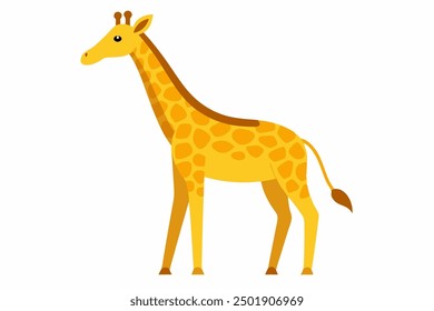 A cute Giraffe vector illustration