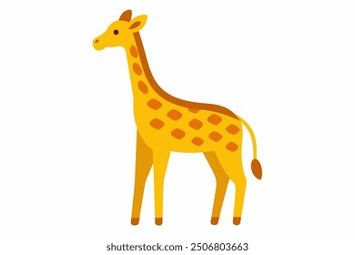 A cute Giraffe vector illustration