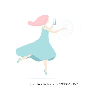 a cute girl