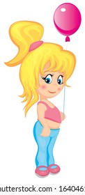 Cute girl.