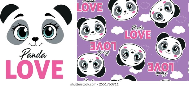 cute girl animal love design