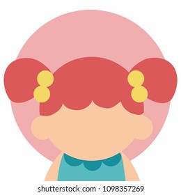 Cute girl avatar