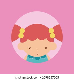 Cute girl avatar