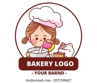 1,624 Bakery girl logo Images, Stock Photos & Vectors | Shutterstock