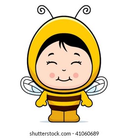Cute Girl Bee