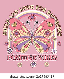 cute girl butterfly love design girl