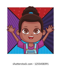 cute girl cartoon