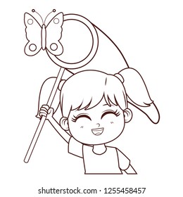 cute girl cartoon