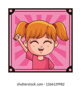 cute girl cartoon