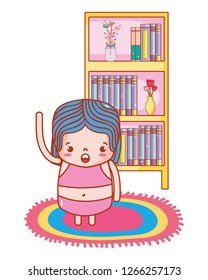 cute girl cartoon