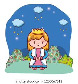 cute girl cartoon