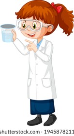 1,964 Girl Cartoon Lab Coat Images, Stock Photos & Vectors | Shutterstock