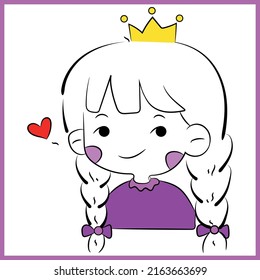 EPS vectoriales de personaje de chica cutánea e imagen