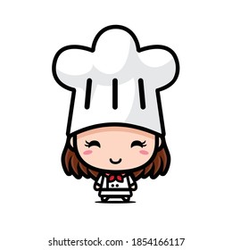 diseño de personajes de chef para chicas lindas