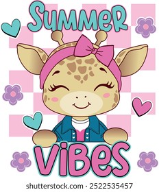 cute girl design graphic tees