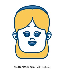Cute girl face