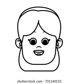 Cute girl face