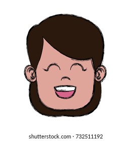 Cute girl face