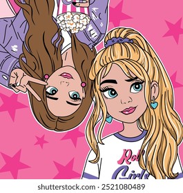 cute girl  fashion love design
