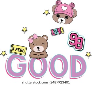 cute girl graphic tees design fashion love