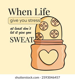 CUTE GIRL ILLUSTRATION AND QUOTES