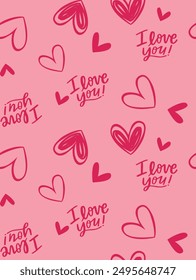 cute girl  love design sleepwear