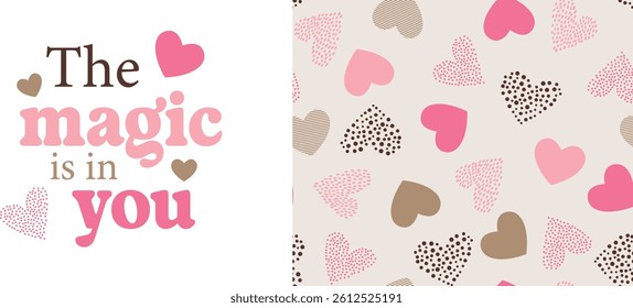 cute girl love patterns sleepwear heart