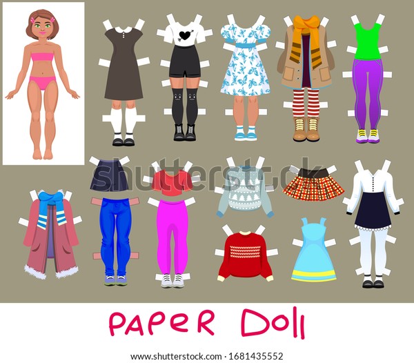 paper doll set