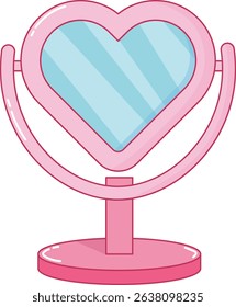 Cute Girl Pastel Pink Girly Things and Trinkets Graphic Elements