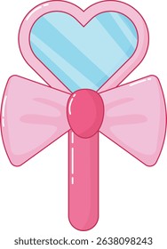 Cute Girl Pastel Pink Girly Things and Trinkets Graphic Elements