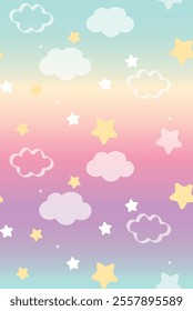 cute girl patterns love textile