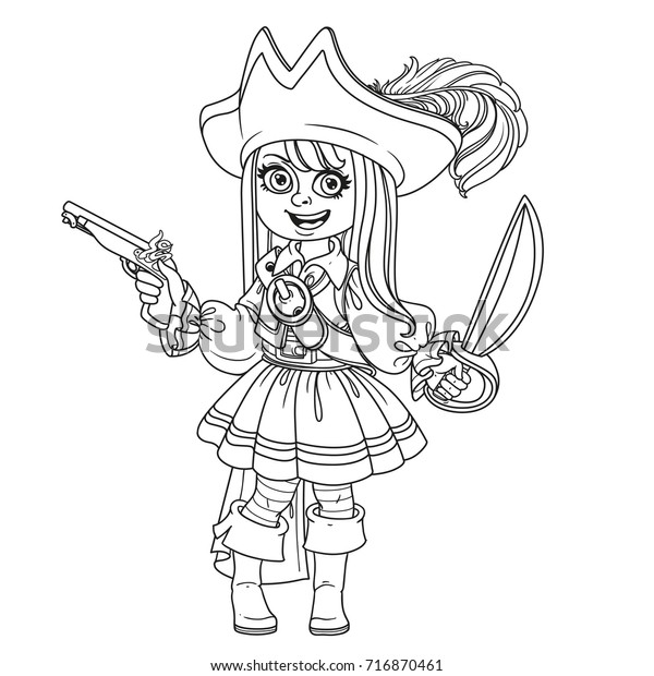 Cute Girl Pirate Coloring Pages Coloring Pages For Kids - chibi little mermaid coloring page for girls roblox