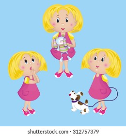 cute girl set