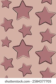 cute girl star love design  art