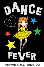 cute girl / T-shirt graphics / cute cartoon characters / cute graphics for kids / Book illustrations