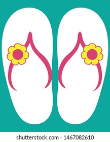 cute girly flip flops for summer