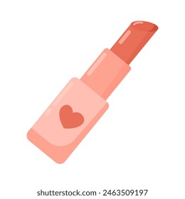 Cute and girly pink lipstick