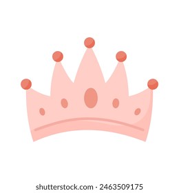 Cute and girly pink princess crown