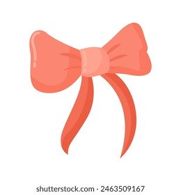 Cute and girly pink ribbon